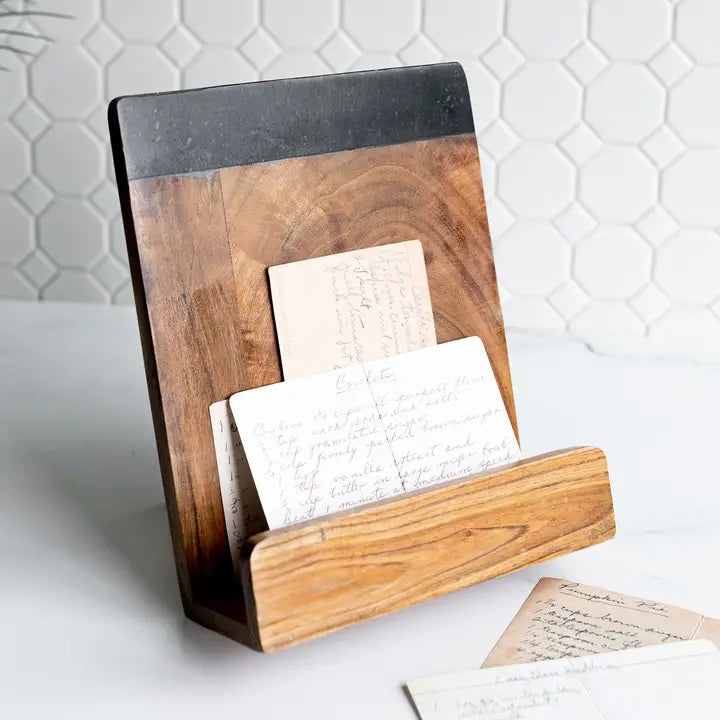 Acacia Cookbook Holder