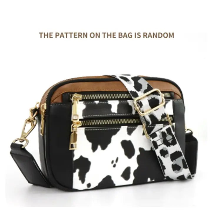 Cow Crossbody
