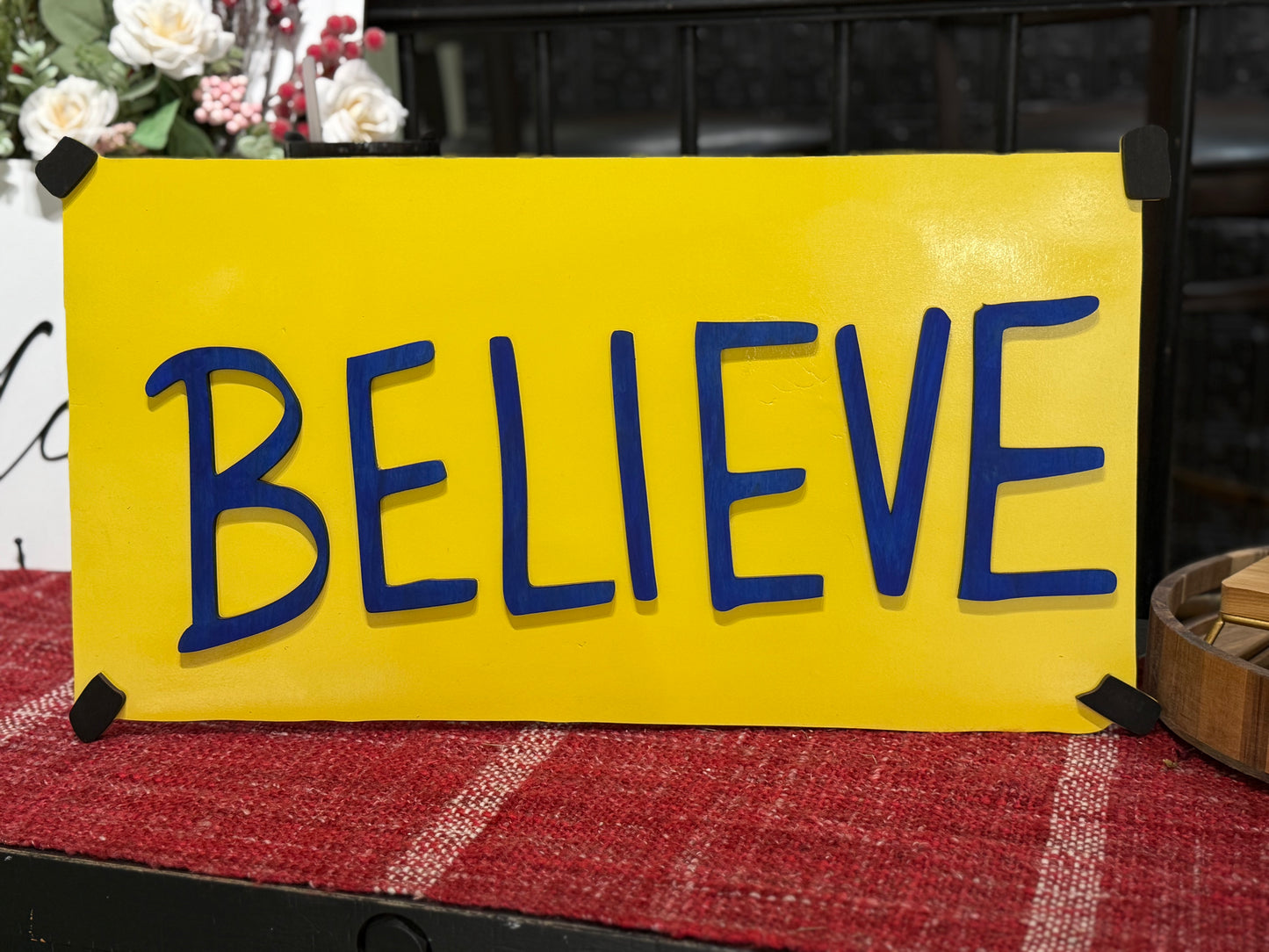 Believe Ted Lasso Sign