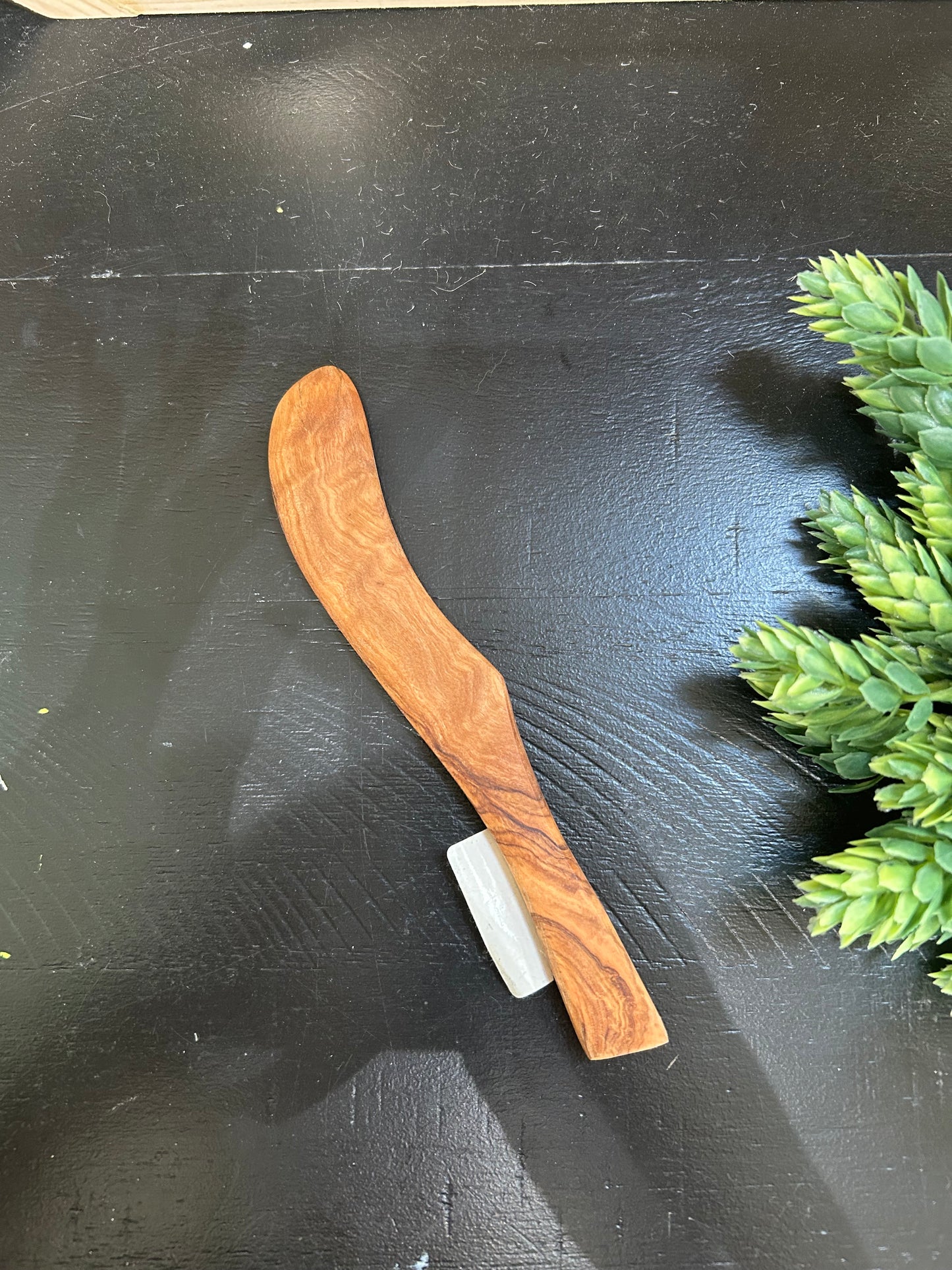 Olive Wood Cheese Knife