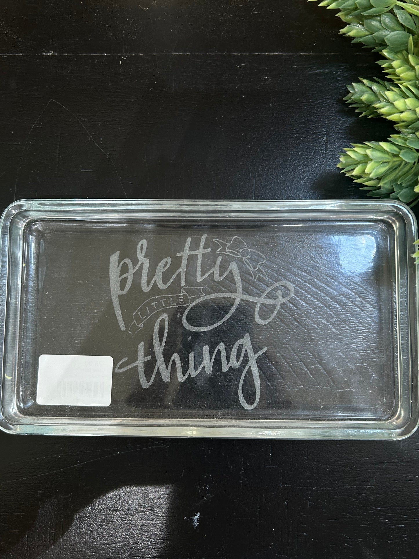 Custom Glass Tray
