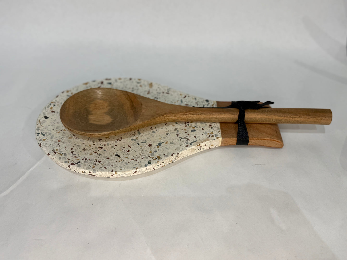 Spoon Rest w/ Wood Spoon