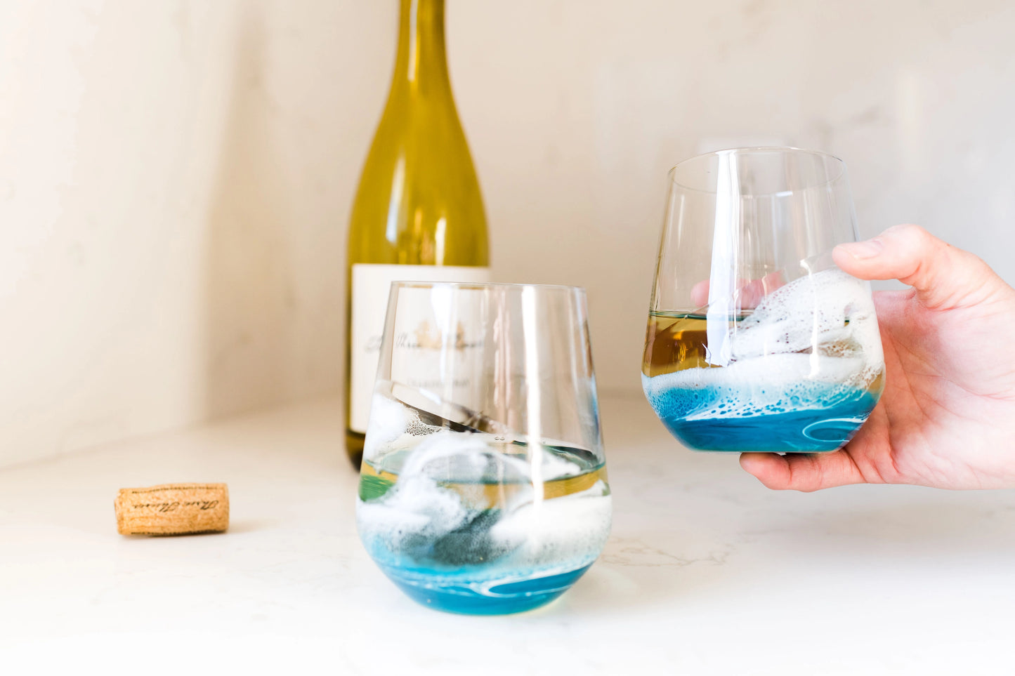 Ocean Wine Glasses
