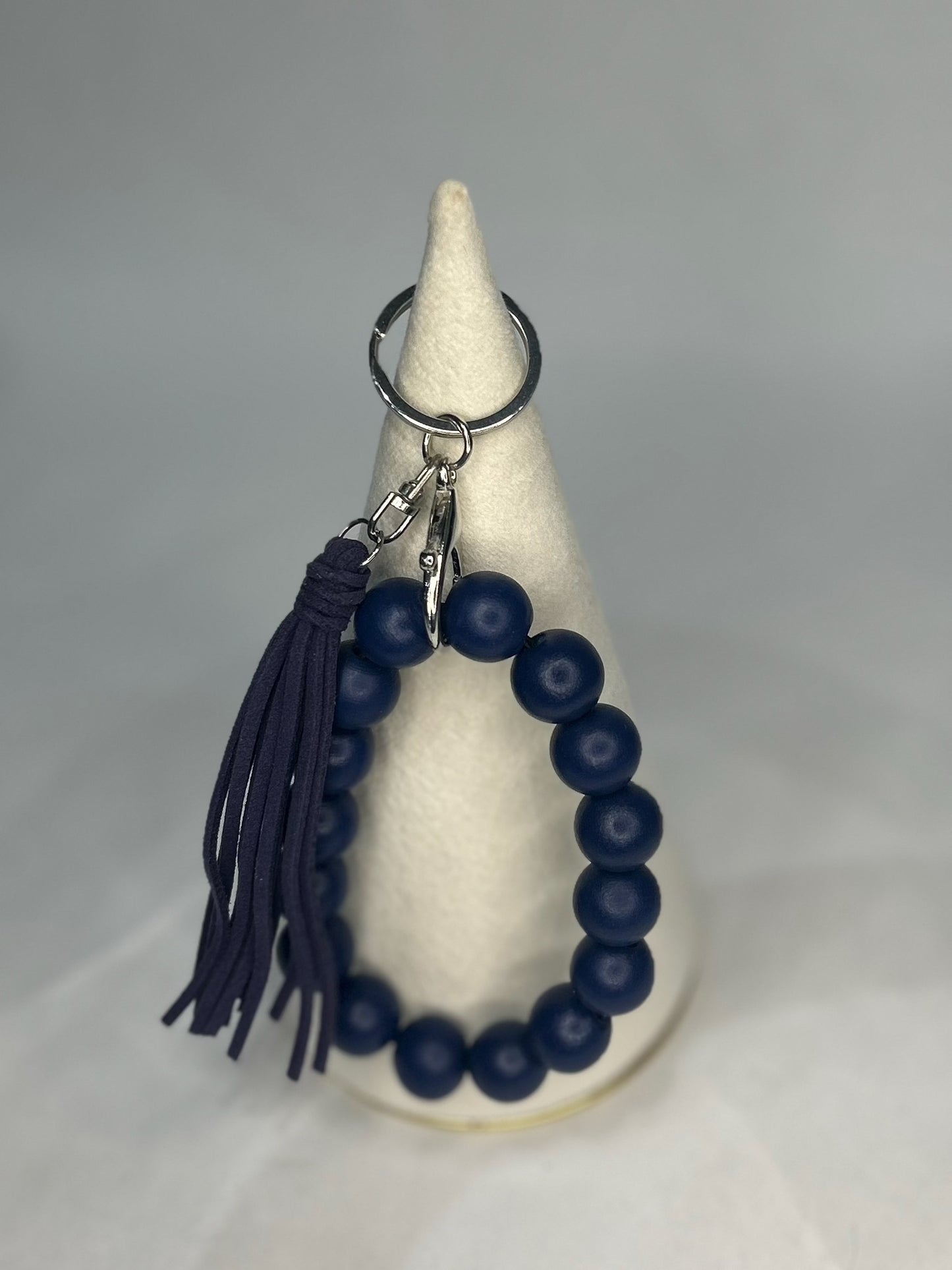Wood Wristlet Keychain