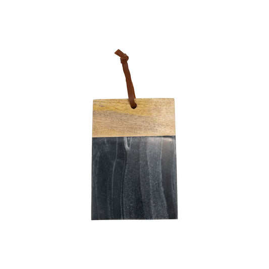 Black Marble Serving Board