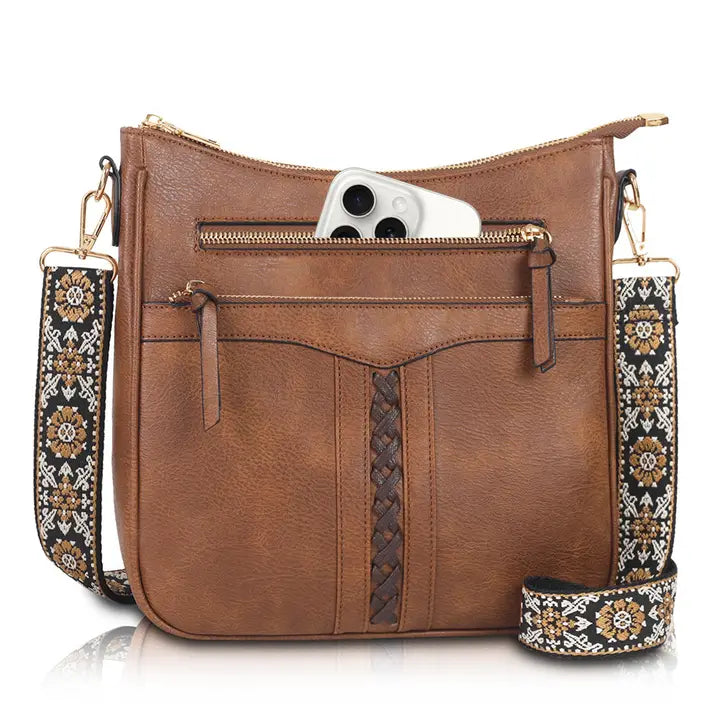 Boho Braided Crossbody