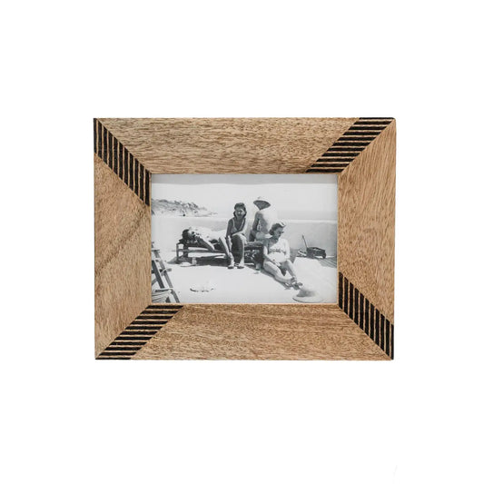 Striped Wood 5x7 Frame