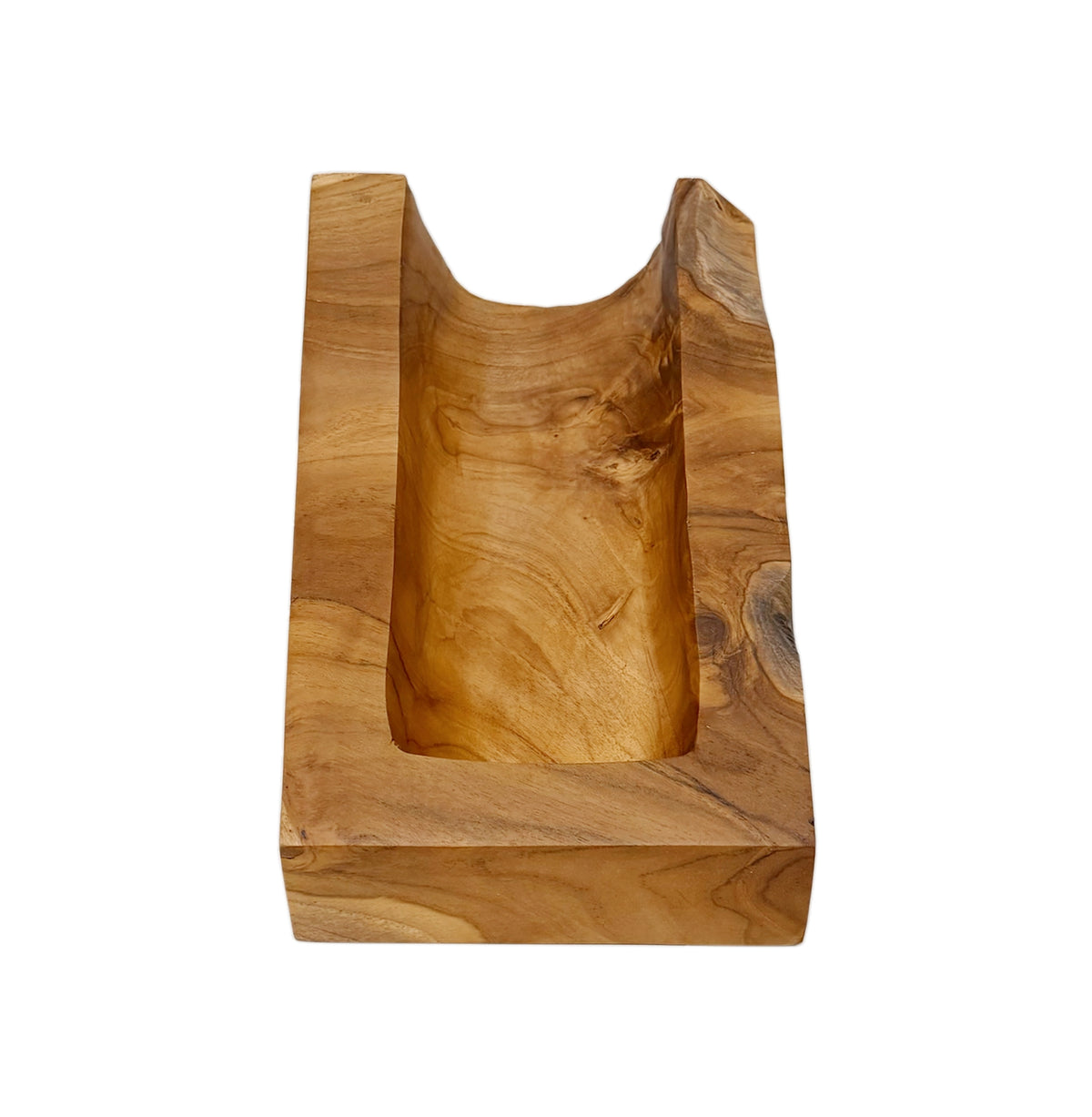 Teakwood Wine Bottle Display