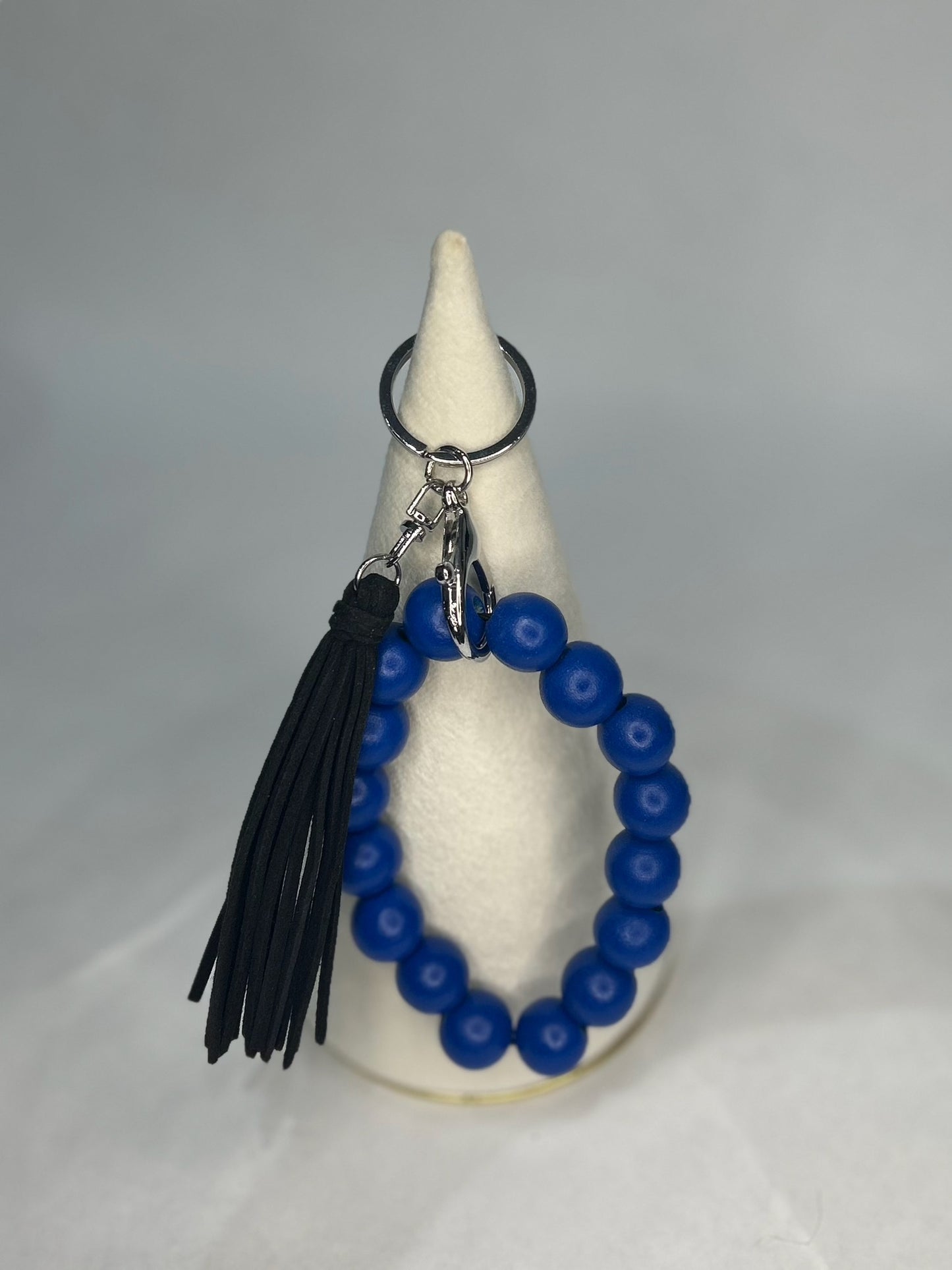 Wood Wristlet Keychain