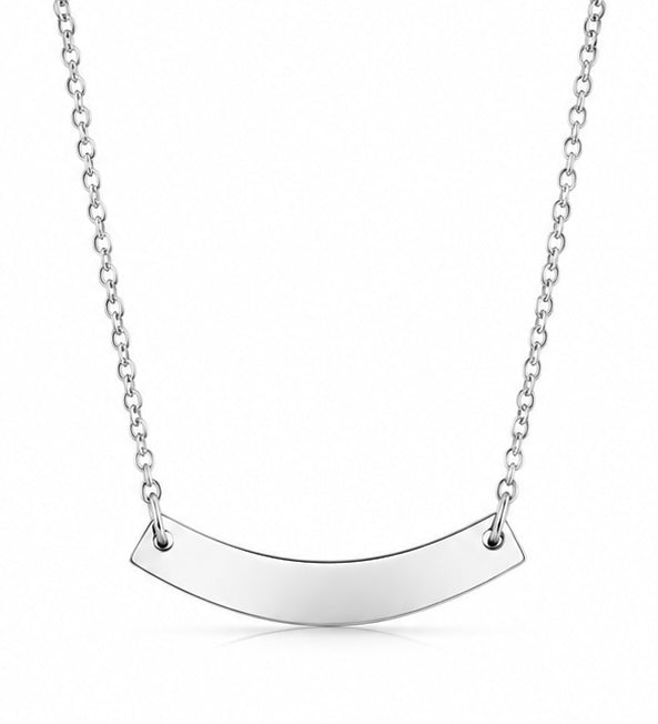 Curved Bar Necklace