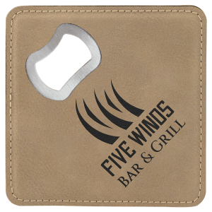 Leather Opener Coaster