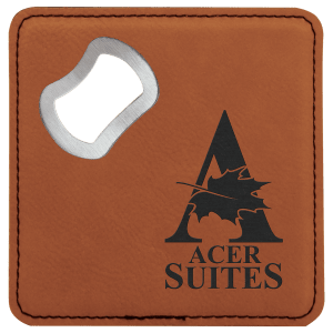 Leather Opener Coaster