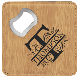 Leather Opener Coaster