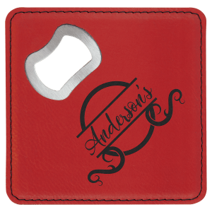 Leather Opener Coaster