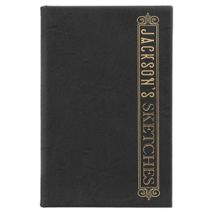 Leatherette Sketch Pad