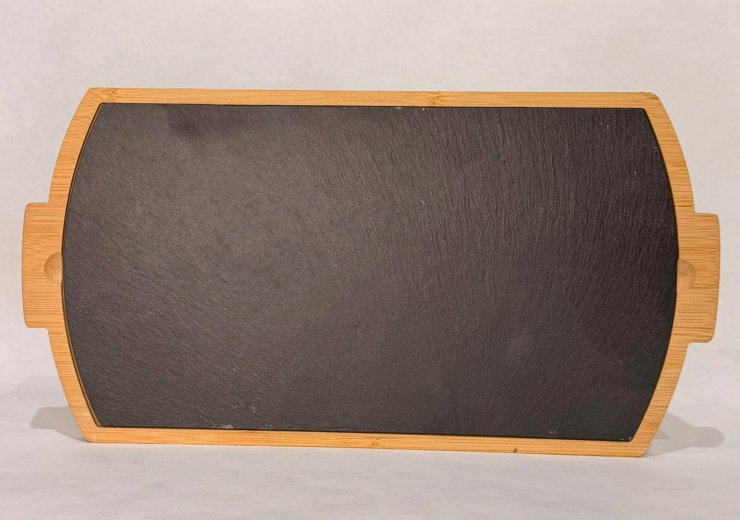 Slate and Wood Tray