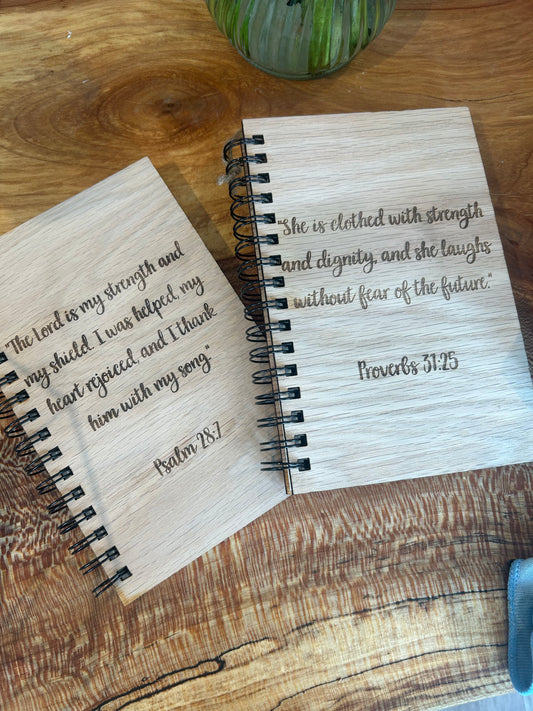 Custom Wood Journals
