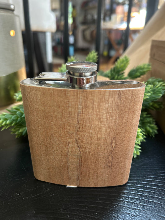 Wood Flask