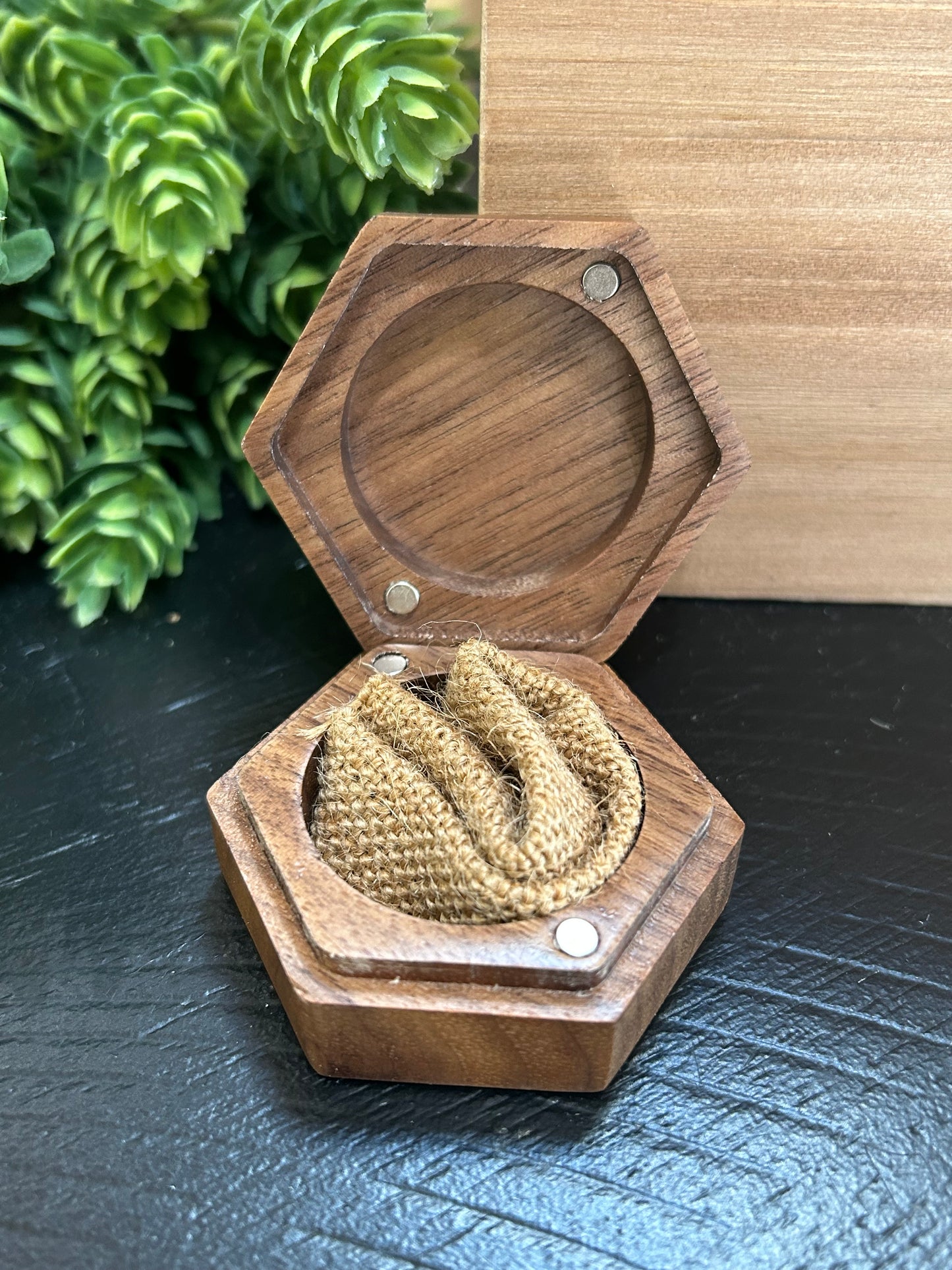 Hexagon Ring Box
