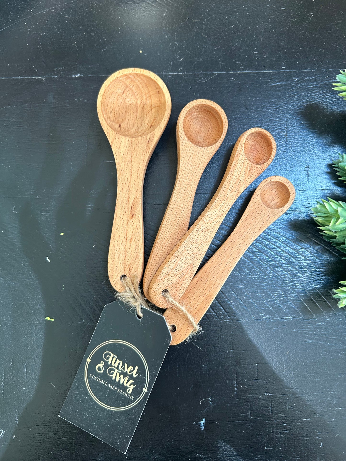 Wood Measuring Spoons