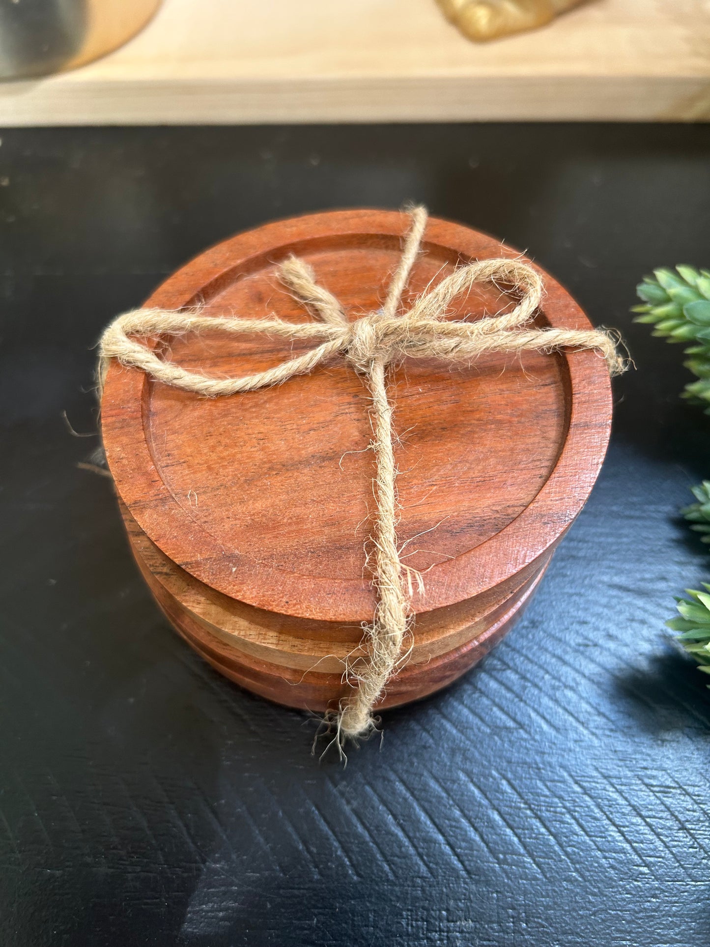 Round Lipped Coasters 4