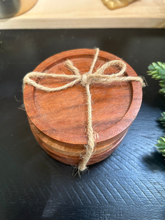 Round Lipped Coasters 4