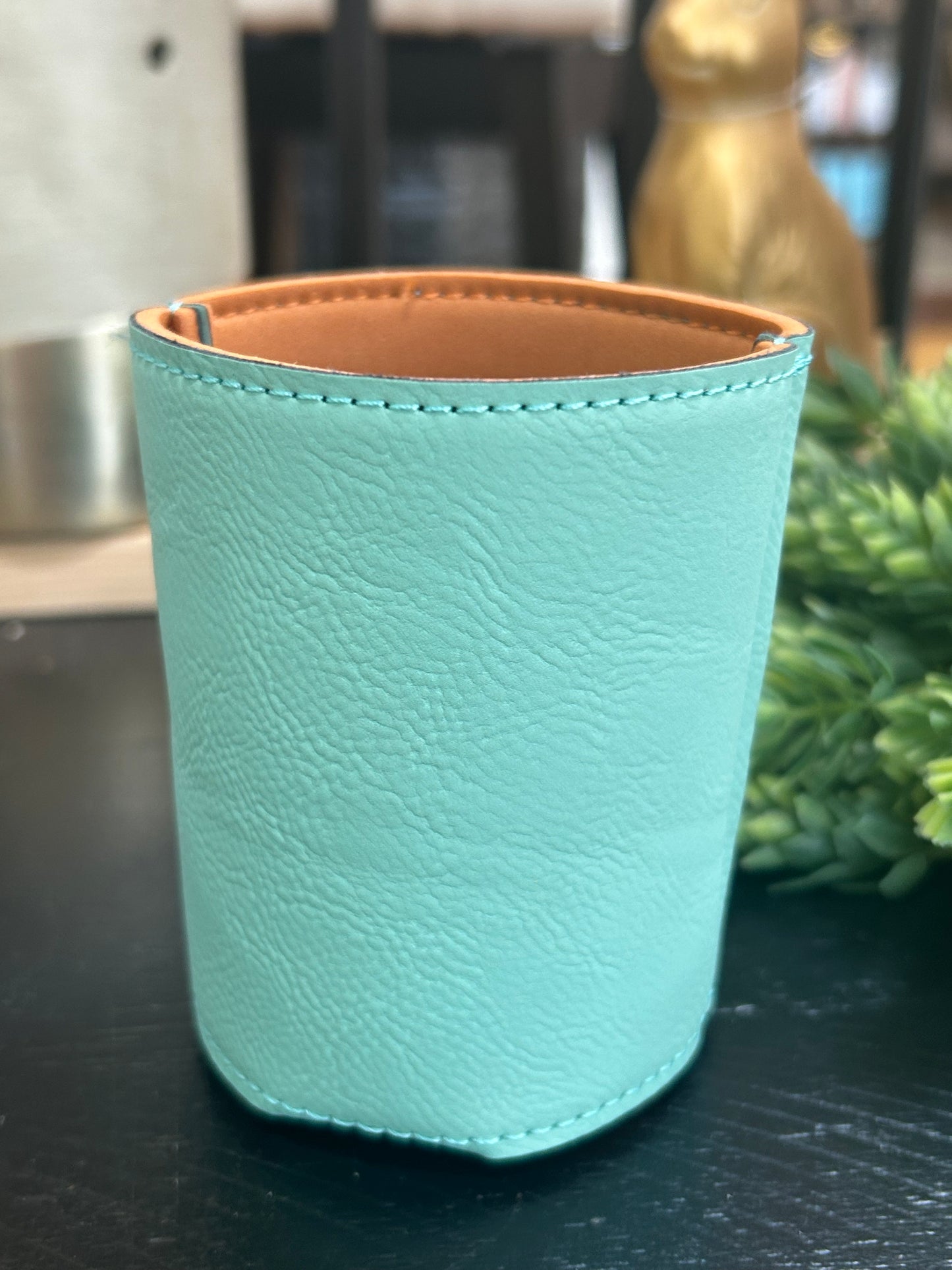 Leather Beer Koozie