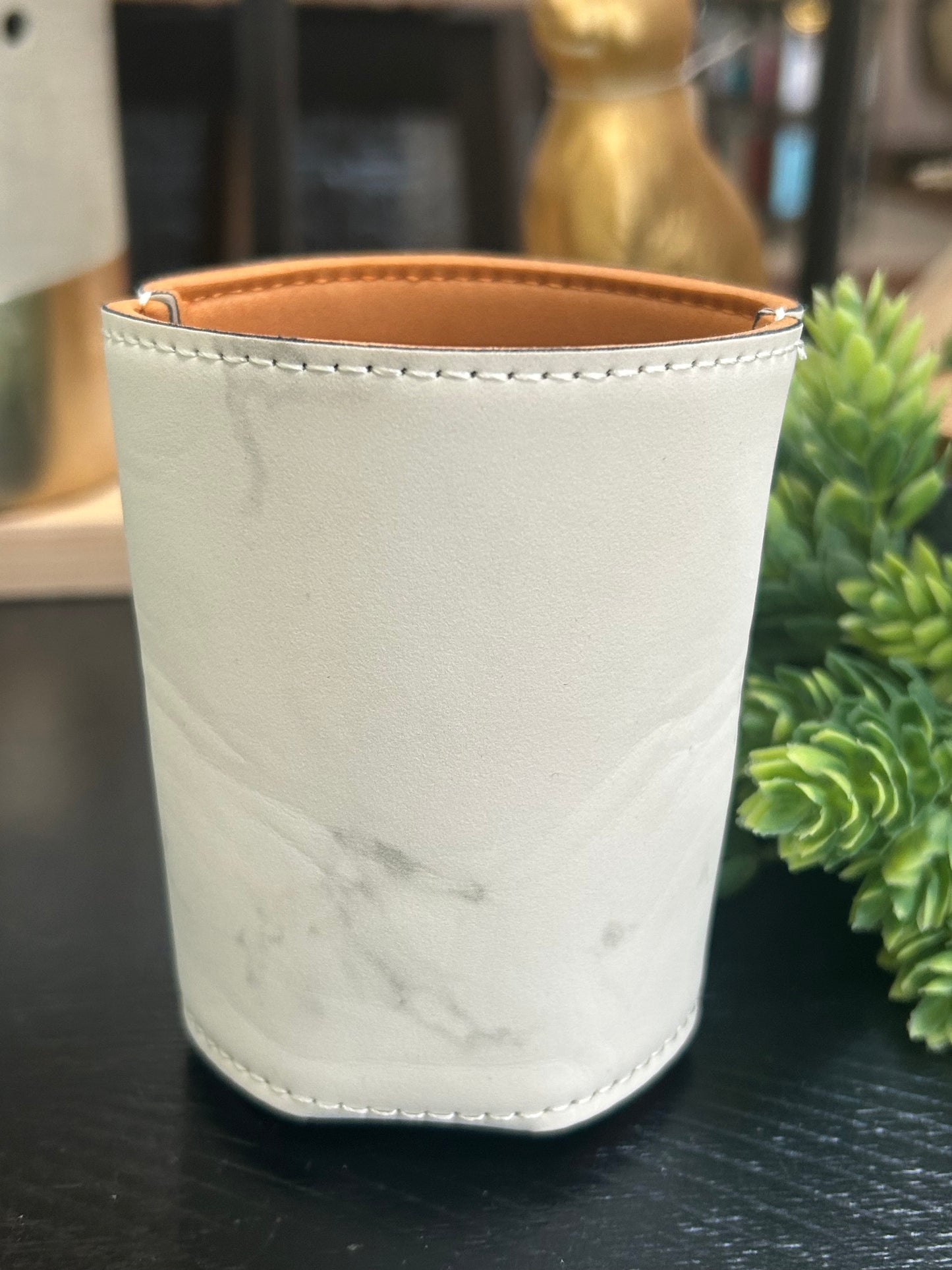 Leather Beer Koozie