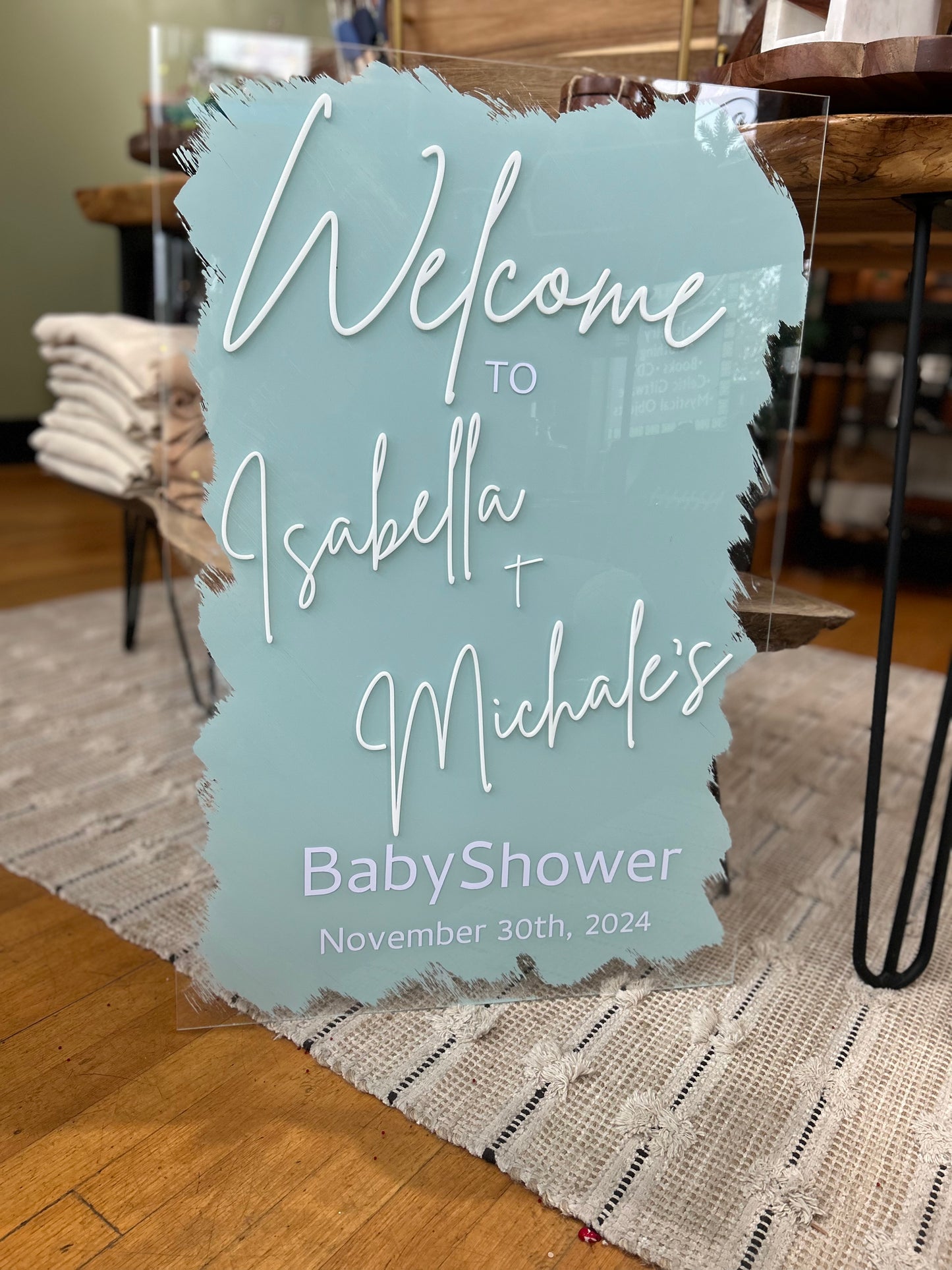 Acrylic Custom sign