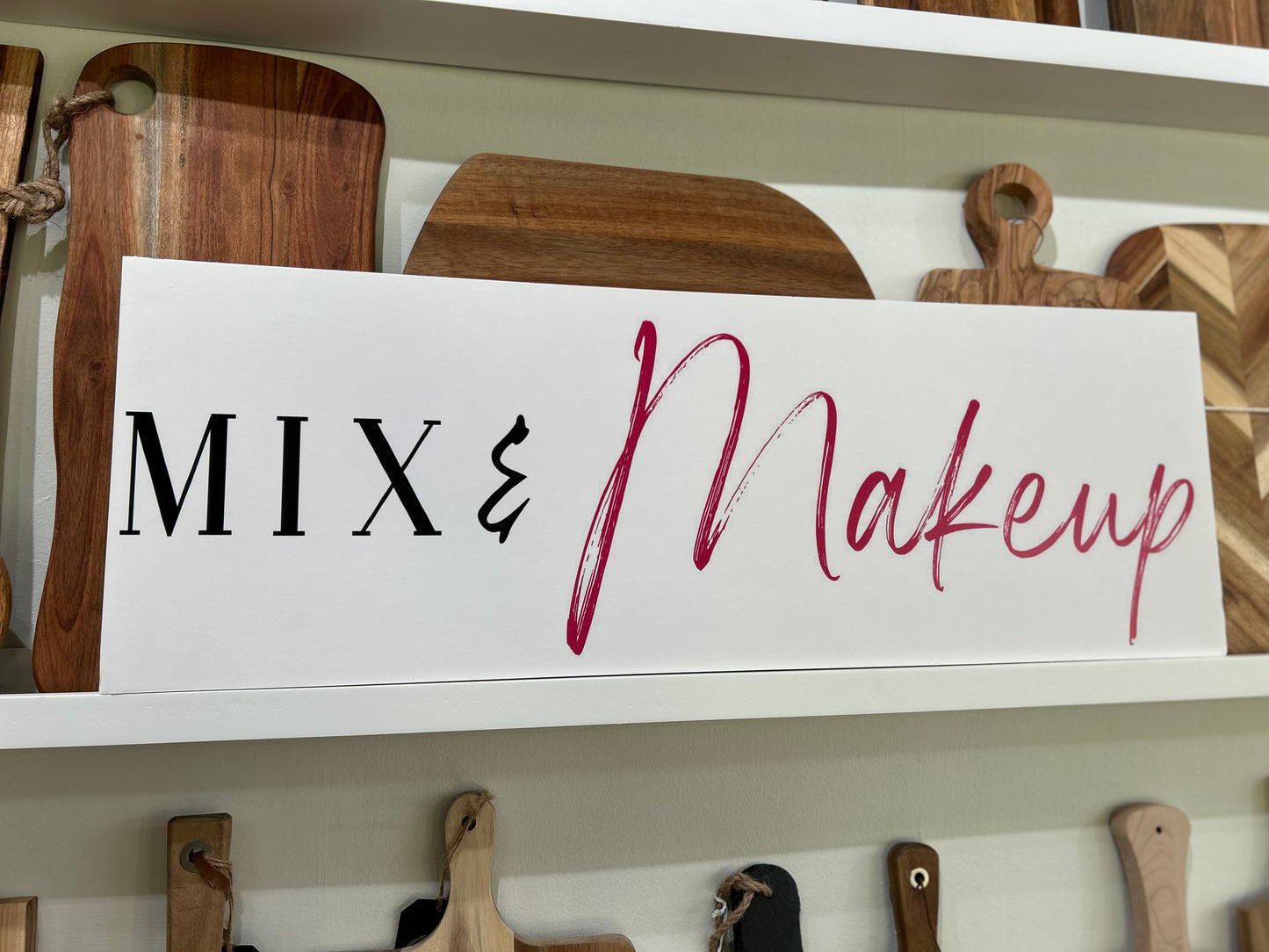 Acrylic Custom sign
