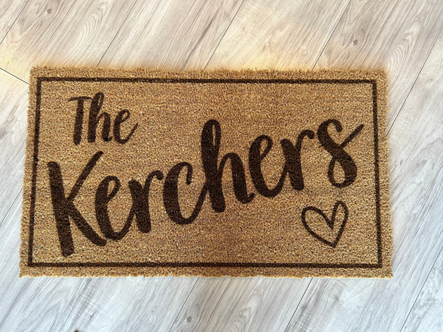 UV welcome mat