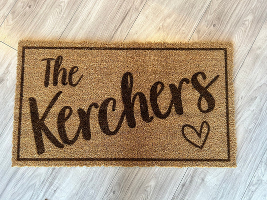 UV welcome mat