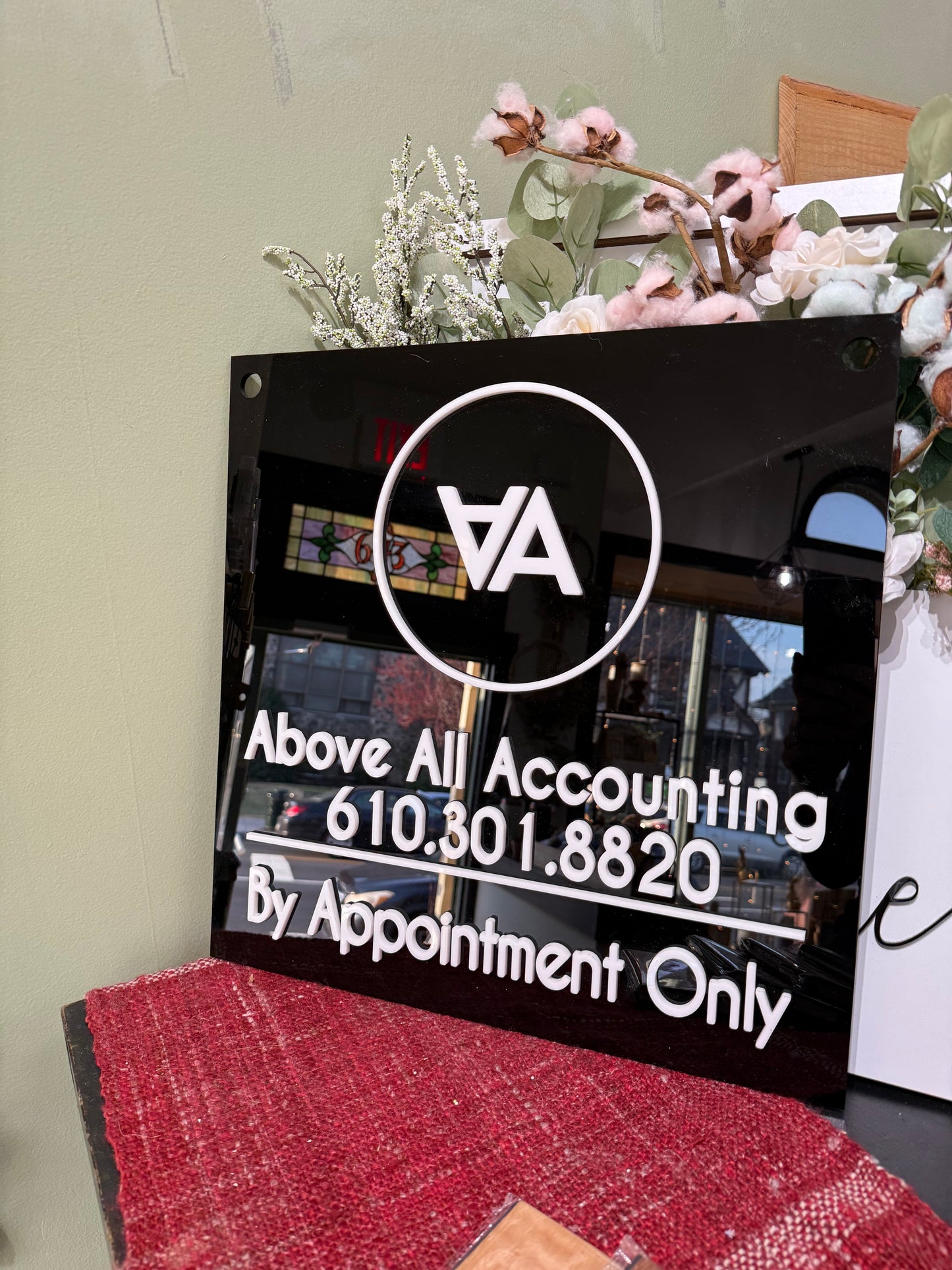 Acrylic Custom sign