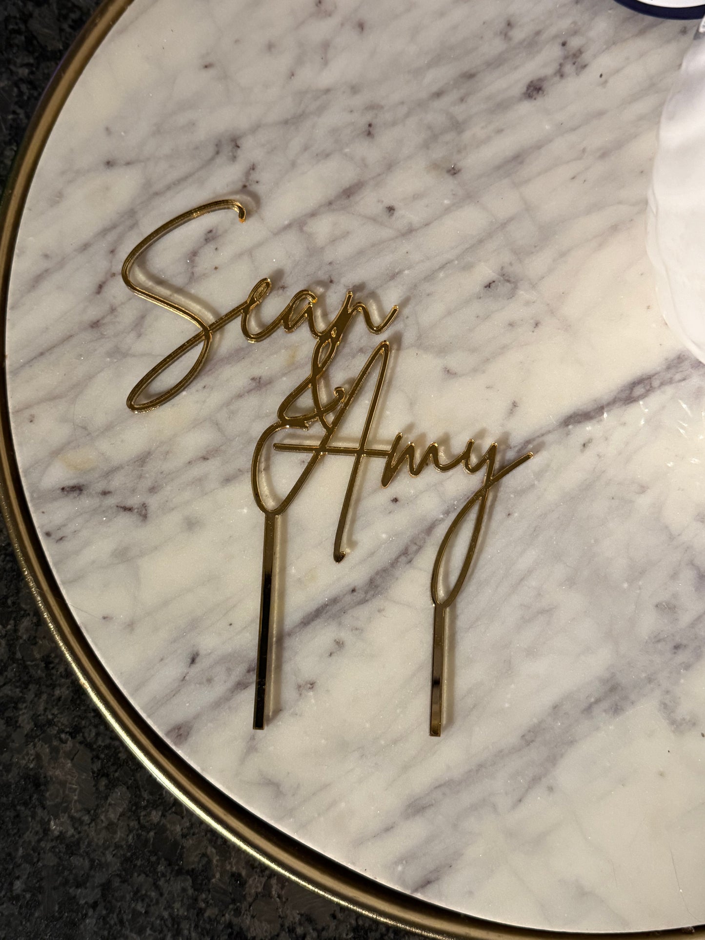 Custom Cake Topper