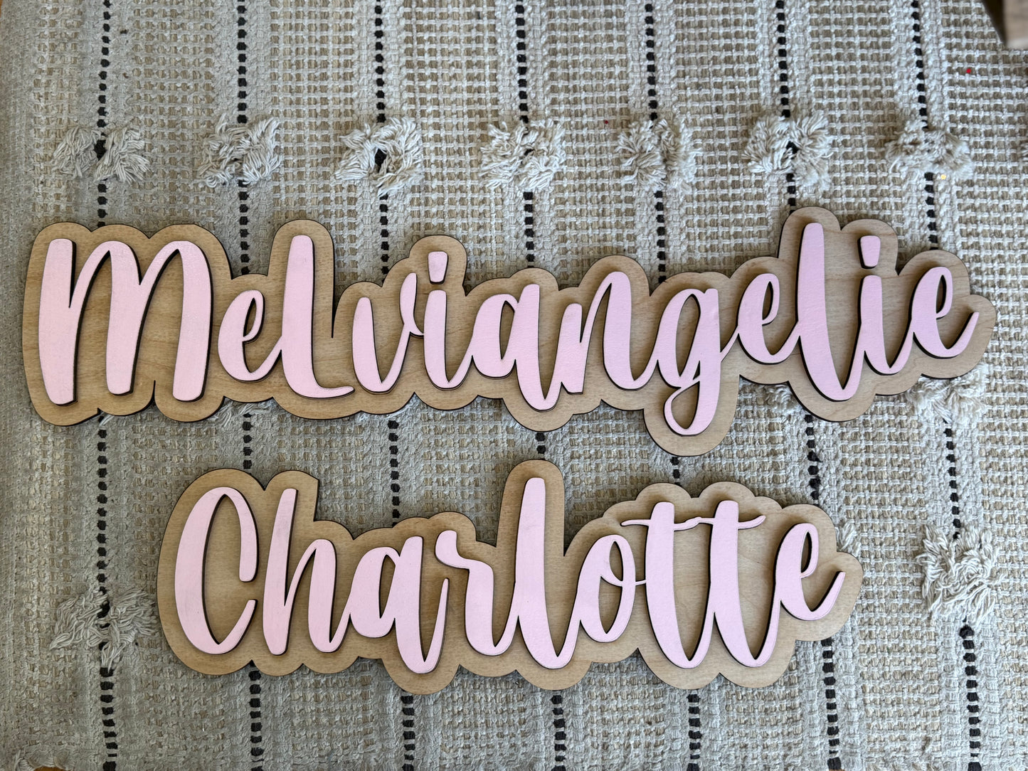 Wood Name Signs