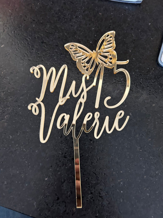 Custom Cake Topper