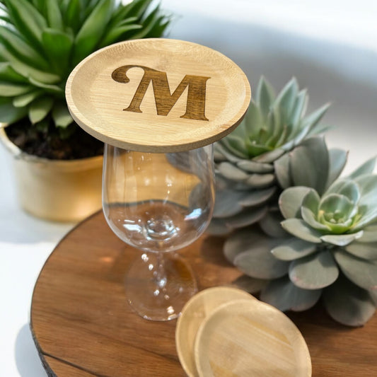 Mini Wine Glass Charcuterie Board