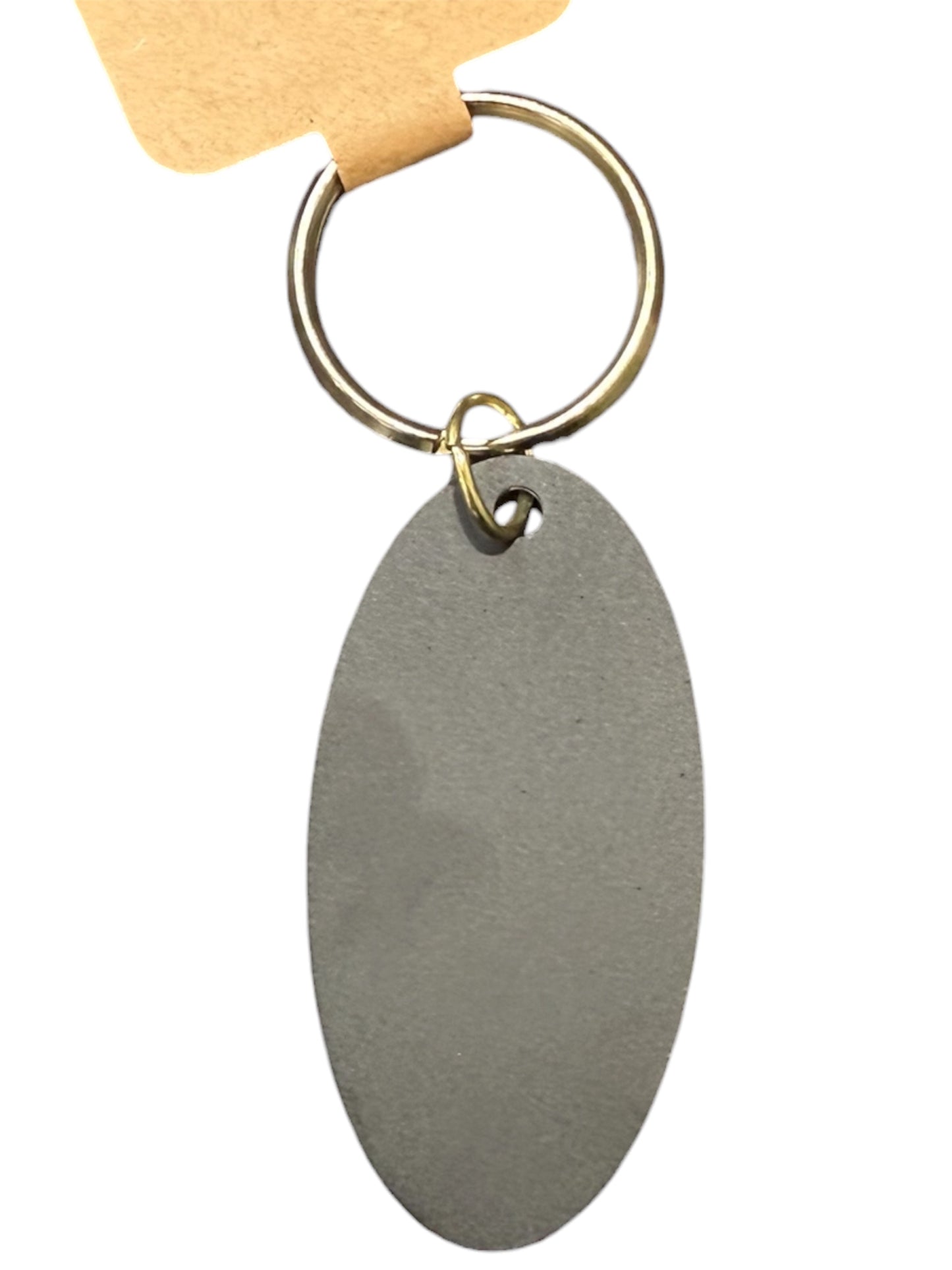 Black Metal Keychain