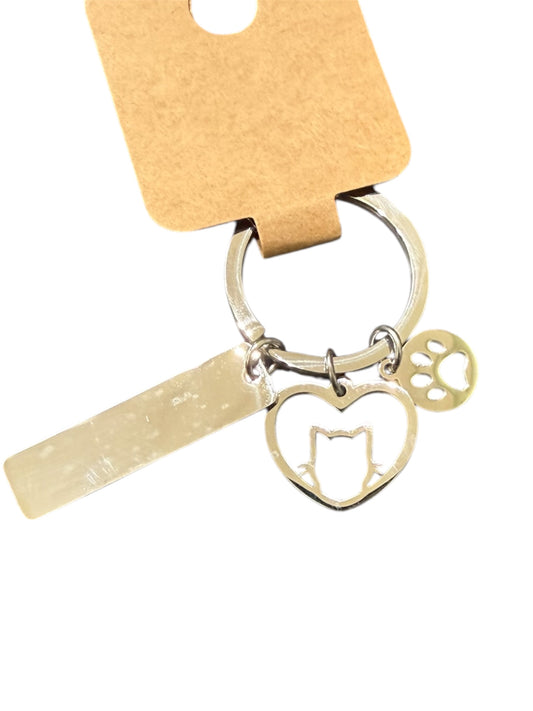 Cat Pendant Keychain