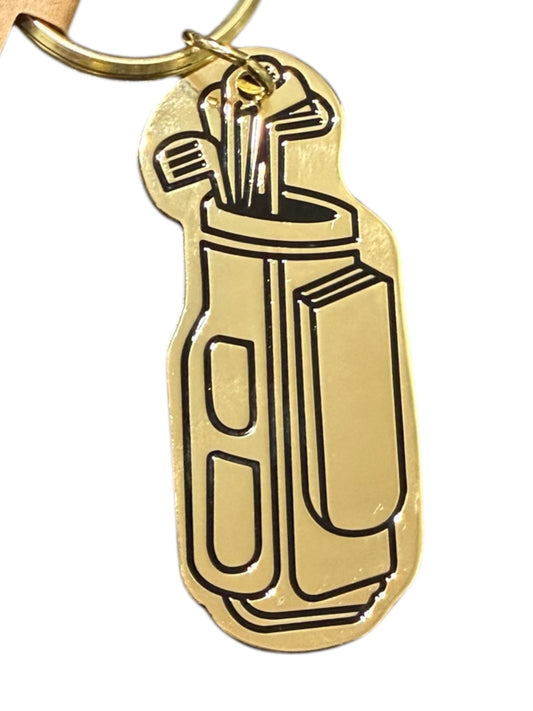 Gold Keychain