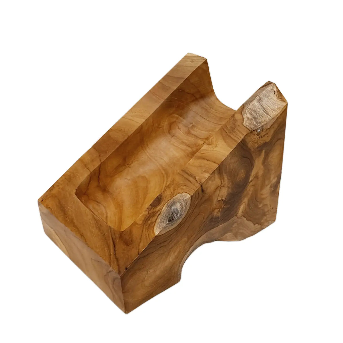 Teakwood Wine Bottle Display