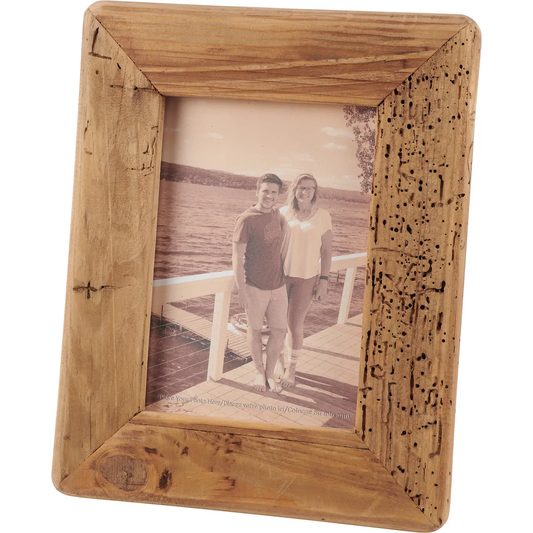 Rustic Wood Rectangle Frame