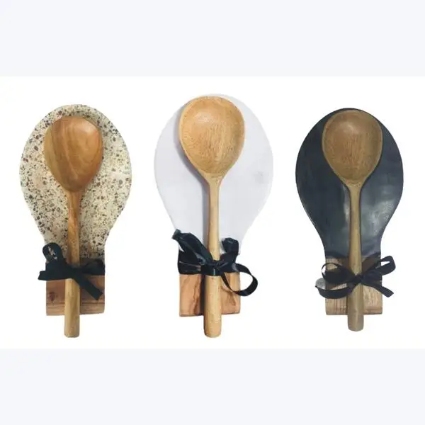 Spoon Rest w/ Wood Spoon
