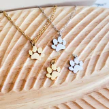 Small Paw Print Necklace