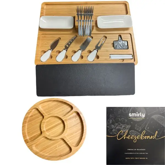 Bamboo & Slate Cheese Tray